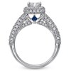 Thumbnail Image 2 of Previously Owned - Vera Wang Love Collection 1-3/4 CT. T.W. Princess-Cut Diamond Frame Engagement Ring in 14K White Gold