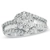 Thumbnail Image 1 of Previously Owned - 1-1/2 CT. T.W. Multi-Diamond Swirl Ring in 10K White Gold