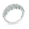 Thumbnail Image 2 of Previously Owned - 1/2 CT. T.W. Diamond Cascading Anniversary Band in 10K White Gold