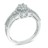 Thumbnail Image 2 of Previously Owned - 1/2 CT. T.W. Multi-Diamond Frame Ring in 10K White Gold