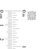 Thumbnail Image 2 of Previously Owned - 1/4 CT. T.W. Diamond Frame Stud Earrings in 10K White Gold