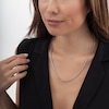 Thumbnail Image 2 of Previously Owned - 2.4mm Round Box Chain Necklace in 14K White Gold - 20"