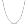 Thumbnail Image 1 of Previously Owned - 2.0mm Franco Chain Necklace in Solid 14K White Gold - 22"