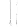 Thumbnail Image 3 of Previously Owned - Serena Williams jewelry  1/4 CT. T.W. Diamond Graduated Curved Drop Pendant in 10K White Gold