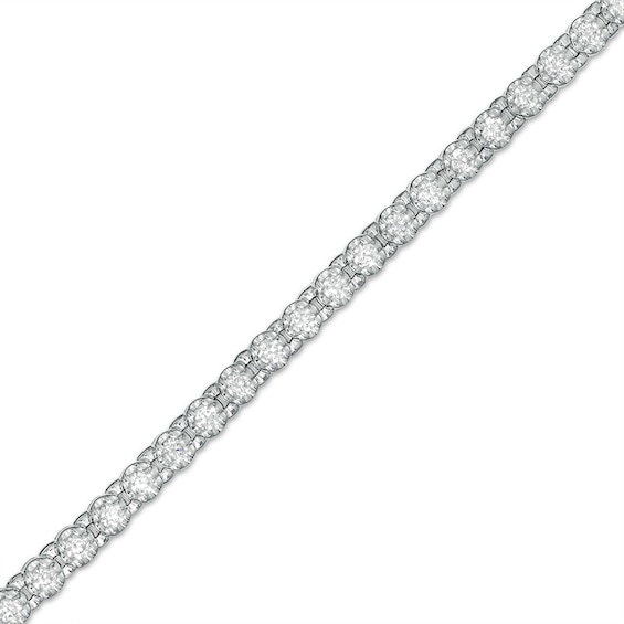 Previously Owned - 2 CT. T.w. Diamond Tennis Bracelet in 10K White Gold