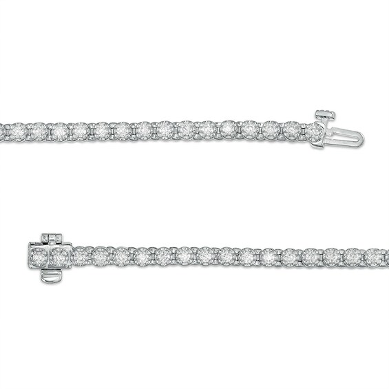 Previously Owned - 2 CT. T.w. Diamond Tennis Bracelet in 10K White Gold