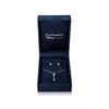 Thumbnail Image 1 of Previously Owned - Enchanted Disney Belle Diamond Pendant and Stud Earrings Set in Sterling Silver and 10K Rose Gold