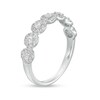 Thumbnail Image 3 of Previously Owned - 1/2 CT. T.W. Multi-Diamond Seven Stone Anniversary Band in 14K White Gold