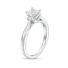 Thumbnail Image 3 of Previously Owned - 1/2 CT. T.W. Princess-Cut Diamond Collar Engagement Ring in 14K White Gold (I/I2)