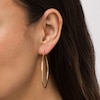 Thumbnail Image 2 of Previously Owned - 50.0mm Tube Hoop Earrings in 14K Gold