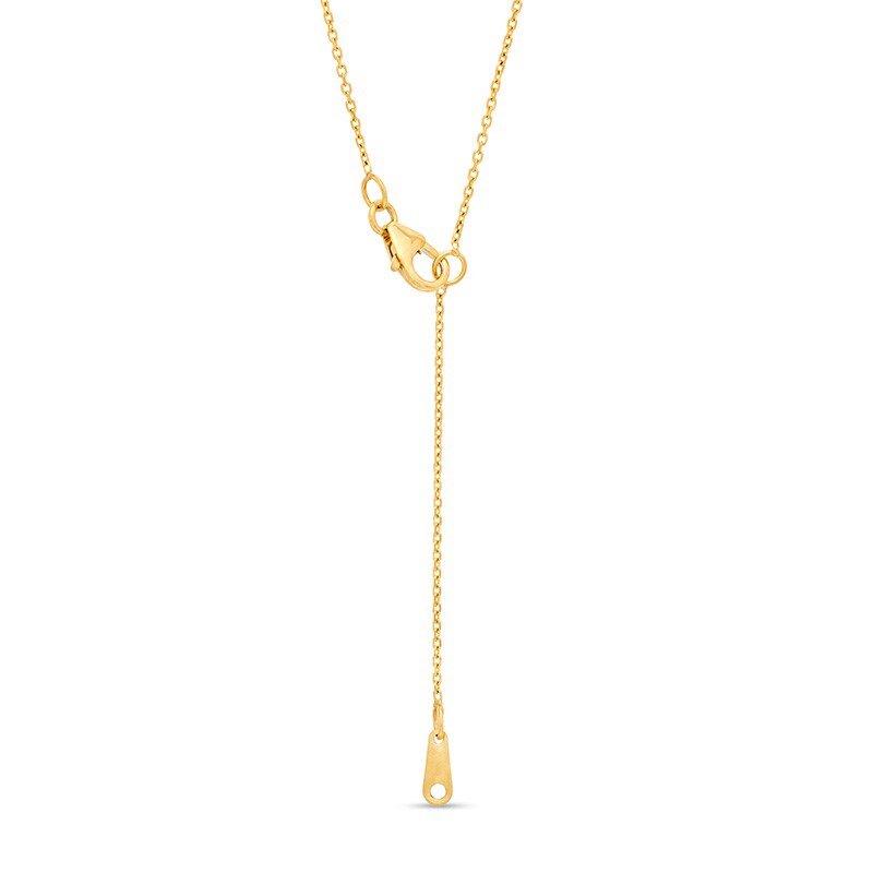 Main Image 3 of Previously Owned - You Me Us 5/8 CT. T.W. Diamond Interlocking Circles Necklace in 10K Gold