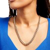 Thumbnail Image 2 of Previously Owned - Oro Diamante™ Diamond-Cut 4.5mm Cuban Curb Chain Necklace in Hollow 14K Two-Tone Gold
