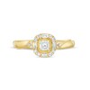 Thumbnail Image 4 of Previously Owned - 1/4 CT. T.W. Princess-Cut Diamond Cushion-Shaped Frame Promise Ring in 10K Gold