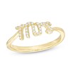 Thumbnail Image 1 of Previously Owned - Love Talks 1/10 CT. T.W. Diamond "Mrs" Script Ring in 10K Gold