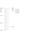 Thumbnail Image 3 of Previously Owned - 2 CT. T.W.  Lab-Grown Diamond Solitaire Hidden Frame Stud Earrings in 10K White Gold (I/I1)