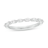 Thumbnail Image 1 of Previously Owned - Kleinfeld® x Peoples 1/2 CT. T.W. Marquise Lab-Grown Diamond Eight Stone Band in Platinum