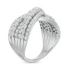 Thumbnail Image 3 of Previously Owned - 2 CT. T.W.  Lab-Grown Diamond Multi-Row Bypass Ring in 14K White Gold (F/SI2)
