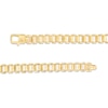 Thumbnail Image 2 of Previously Owned - Railroad Link ID Bracelet in Hollow 10K Gold – 8.5"
