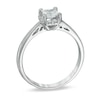 Thumbnail Image 2 of Previously Owned - 1/2 CT. T.W.   Princess-Cut Diamond Frame Engagement Ring in 14K White Gold (I/I1)