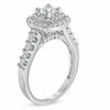 Thumbnail Image 2 of Previously Owned - 1-1/2 CT. T.W.  Cushion-Cut Diamond Frame Engagement Ring in 14K White Gold (I/I1)