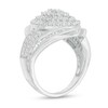 Thumbnail Image 3 of Previously Owned - 1-1/2 CT. T.W. Composite Diamond Marquise Bypass Frame Ring in 10K White Gold