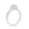 Thumbnail Image 3 of Previously Owned - 1/2 CT. T.W. Princess-Cut Diamond Frame Vintage-Style Engagement Ring in 14K White Gold