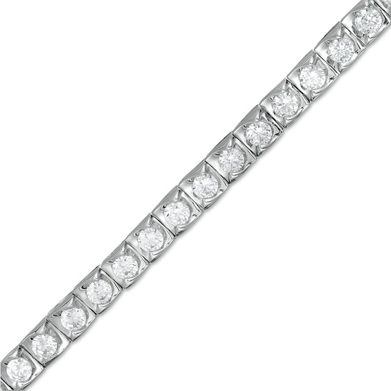 Previously Owned - 3 CT. T.w. Diamond Tennis Bracelet in 10K White Gold