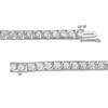 Thumbnail Image 3 of Previously Owned - 3 CT. T.W. Diamond Tennis Bracelet in 10K White Gold