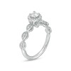 Thumbnail Image 3 of Previously Owned - 1/2 CT. T.W. Diamond Frame Vintage-Style Engagement Ring in 14K White Gold