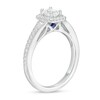 Thumbnail Image 3 of Previously Owned - Vera Wang Love Collection 3/4 CT. T.W. Emerald-Cut Diamond Frame Engagement Ring in 14K White Gold