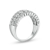 Thumbnail Image 2 of Previously Owned - 2 CT. T.W. Diamond Multi-Row Anniversary Ring in 14K White Gold