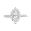 Thumbnail Image 4 of Previously Owned - 3/4 CT. T.W. Marquise Diamond Double Frame Engagement Ring in 14K White Gold (I/I1)