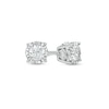 Thumbnail Image 1 of Previously Owned - 1/2 CT. T.W. Diamond Solitaire Stud Earrings in 10K White Gold (J/I3)
