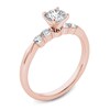 Thumbnail Image 2 of Previously Owned - 1/2 CT. T.W. Diamond Engagement Ring in 14K Rose Gold
