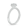 Thumbnail Image 3 of Previously Owned - 3/4 CT. T.W.  Lab-Grown Diamond Frame Engagement Ring in 14K White Gold (F/VS2)
