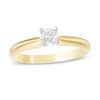 Thumbnail Image 1 of Previously Owned - 1/3 CT. Diamond Solitaire Engagement Ring in 14K Gold (J/I2)