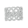 Thumbnail Image 1 of Previously Owned - 1 CT. T.W.  Lab-Grown Diamond Lattice Ring in 14K White Gold (F/SI2)