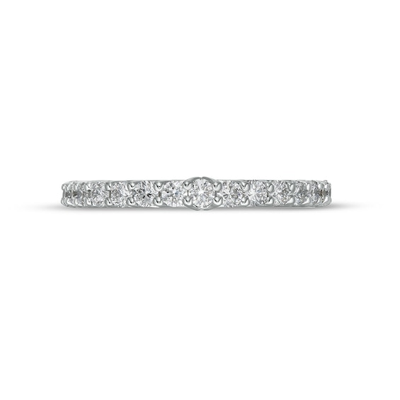 Previously Owned - True Lab-Grown Diamonds by Vera Wang Love 1/2 CT. T.w. Anniversary Band in 14K White Gold
