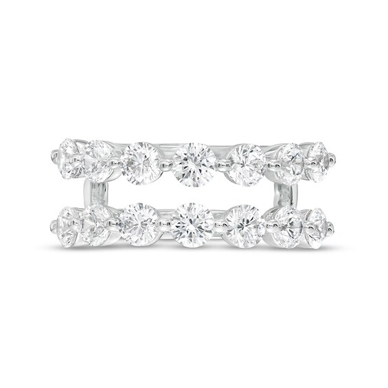 Previously Owned - 2 CT. T.w. Lab-Grown Diamond Solitaire Enhancer in 14K White Gold (F/Vs2)