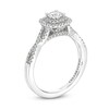 Thumbnail Image 3 of Previously Owned - Celebration Infinite™ 3/4 CT. T.W.  Diamond Double Frame Engagement Ring in 14K White Gold (I/SI2)