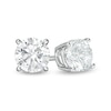 Thumbnail Image 1 of Previously Owned - 1 CT. T.W. Lab-Grown Diamond Solitaire Stud Earrings in 14K White Gold (F/SI2)