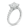 Thumbnail Image 3 of Previously Owned - 2-1/2 CT. T.W. Princess-Cut Lab-Grown Diamond Engagement Ring in 14K White Gold (F/VS2)