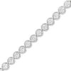 Thumbnail Image 1 of Previously Owned - 8 CT. T.W. Lab-Grown Diamond Tennis Bracelet in 10K White Gold (I/I1) – 7.25"