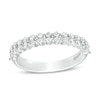 Thumbnail Image 1 of Previously Owned - Kleinfeld® x Peoples 1/2 CT. T.W. Lab-Grown Diamond Double Row Anniversary Band in Platinum (F/VS2)