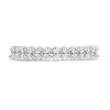 Thumbnail Image 4 of Previously Owned - Kleinfeld® x Peoples 1/2 CT. T.W. Lab-Grown Diamond Double Row Anniversary Band in Platinum (F/VS2)