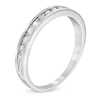 Thumbnail Image 2 of Previously Owned - 1/4 CT. T.W. Diamond Channel Band in 10K White Gold