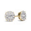 Thumbnail Image 1 of Previously Owned - 1-1/5 CT. T.W. Diamond Frame Stud Earrings in 10K Gold