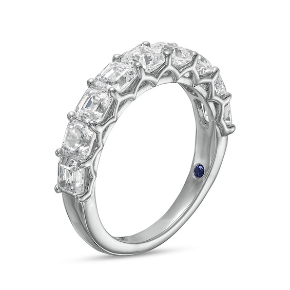 Previously Owned - Vera Wang Love Collection 2-3/8 CT. T.w. Asscher-Cut Diamond Anniversary Band in 14K White Gold