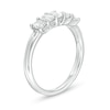 Thumbnail Image 3 of Previously Owned - 1 CT. T.W.  Emerald-Cut Lab-Grown Diamond Five Stone Anniversary Band in 14K White Gold (F/SI2)