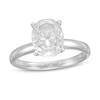 Thumbnail Image 1 of Previously Owned - 2 CT. Oval Lab-Grown Diamond Solitaire Engagement Ring in 14K White Gold (F/VS2)